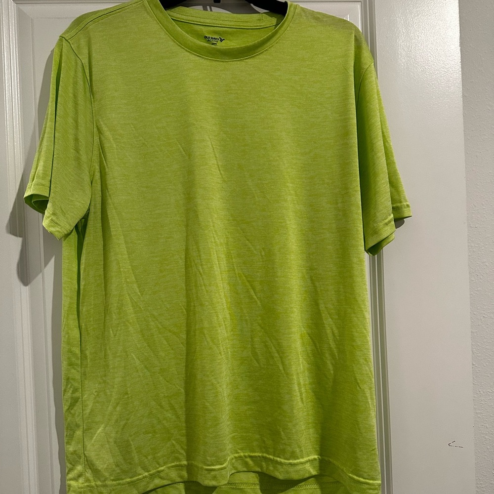 Unisex Lime Dri Fit Tshirt